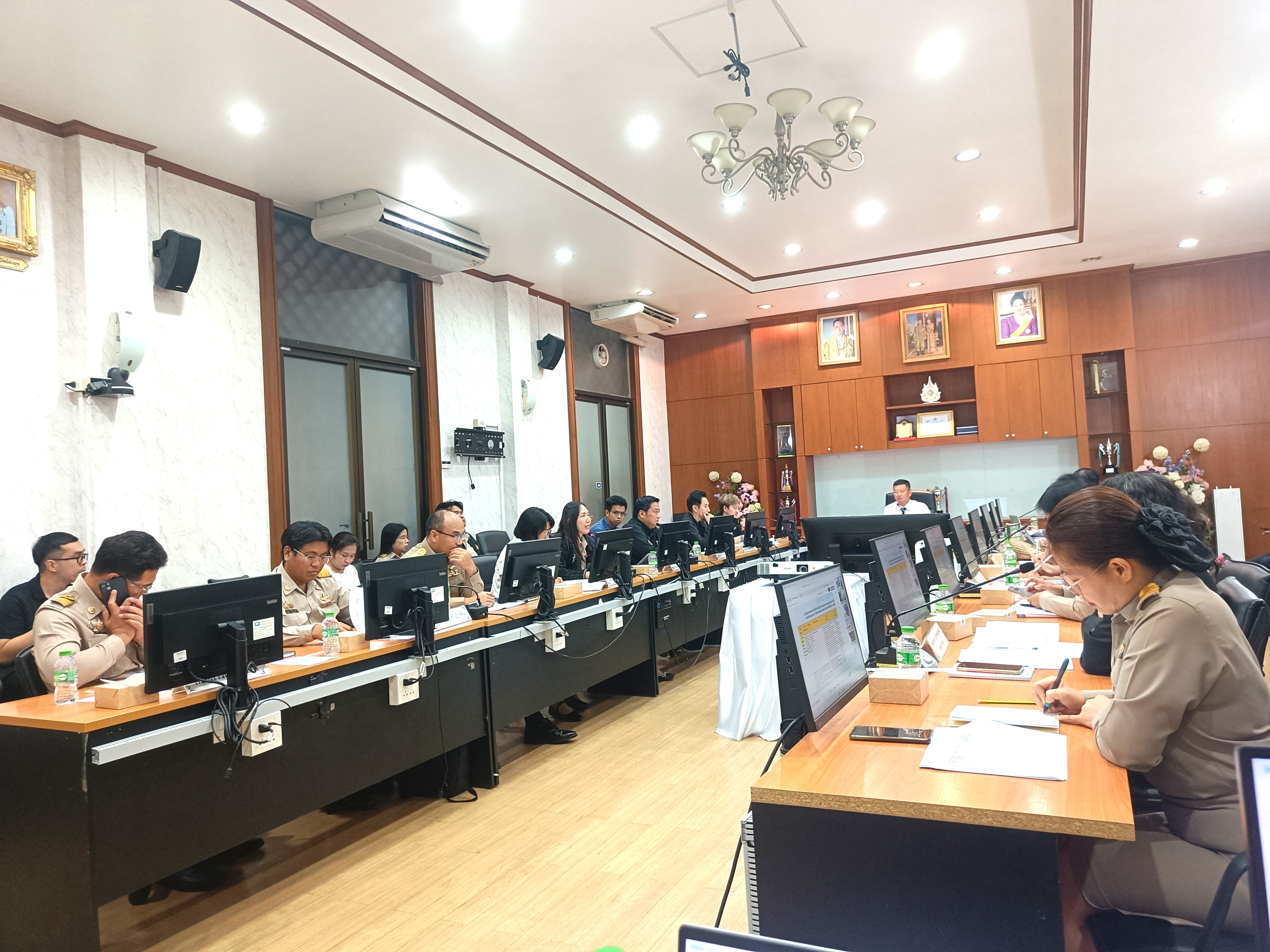 title - ประชุมคณะทำงานจัดวางระบบควบคุมภายใน และบริหารความเสี่ยงของสำนักงานการปฏิรูปที่ดินเพื่อเกษตรกรรม ครั้งที่&nbsp;2/2569 พร้อมประชุมผ่านระบบออนไลน์&nbsp;GDCC Space Plus